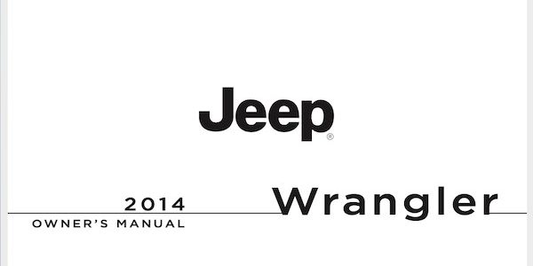 2014 Jeep Wrangler Owners Manual